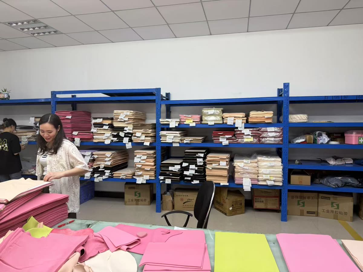 Material and color storage